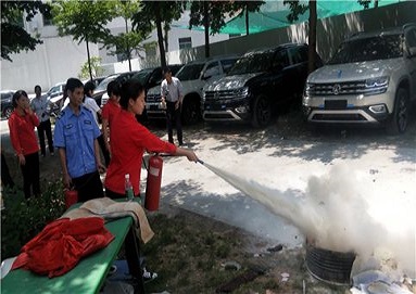 科發(fā)工業(yè)園組織消防安全知識培訓，擰緊員工思想“安全螺絲”